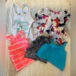 Bundle of five shirts